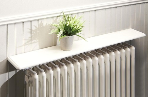 60cm new white radiator - white,
