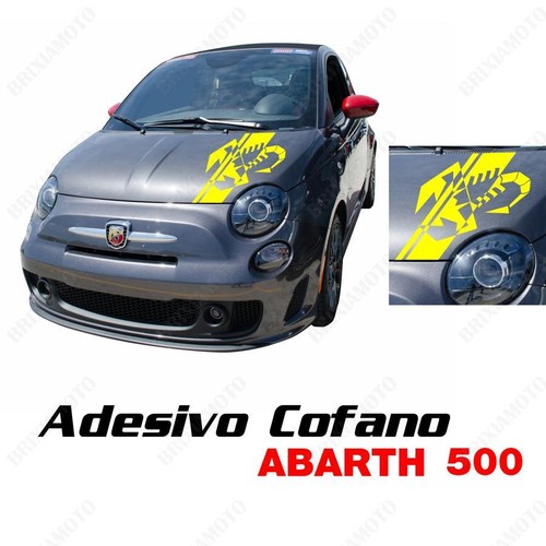 Sticker hood logo abarth - logo,
