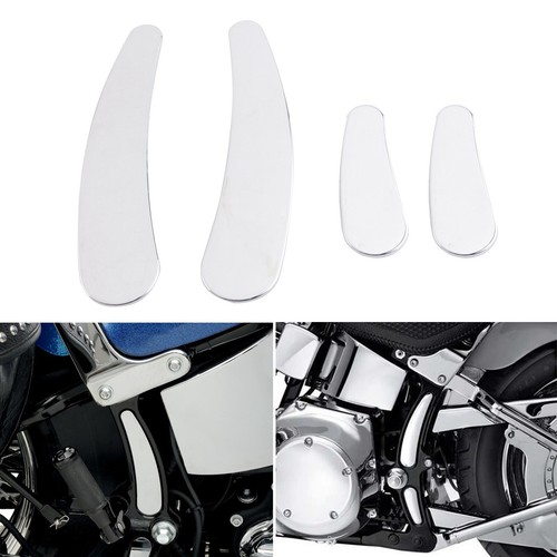 Chrome swingarm frame inserts - swingarm,