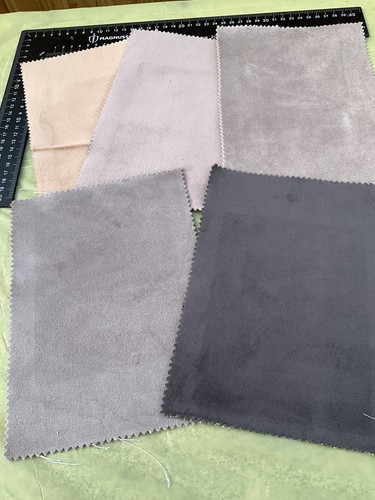 Pieces grey samples suede - pieces,