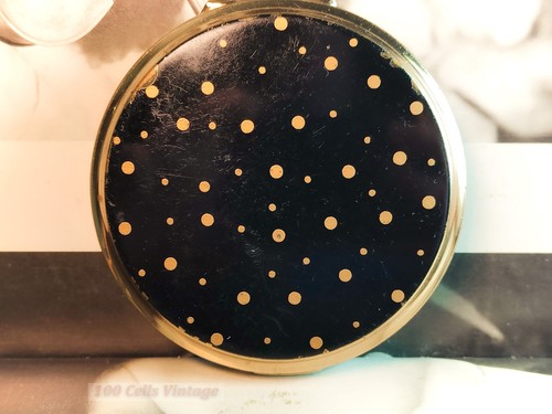 Stratton black with gold spots