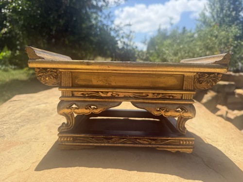 Vtg japanese buddhist altar - buddhist,