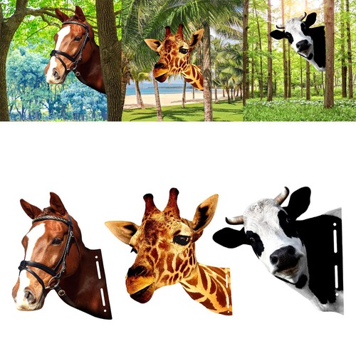 Animal heads wall decor - heads,