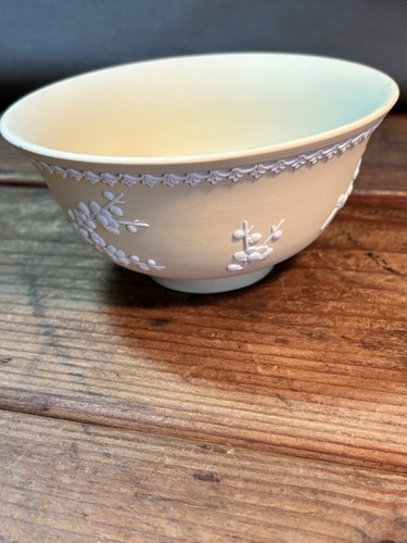 Vtg wedgwood yellow jasperware - wedgwood,