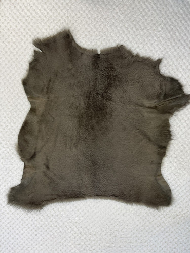Genuine sheepskin rug brown - genuine,