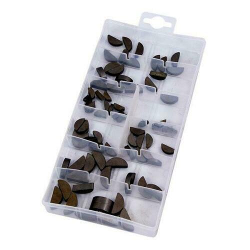 80pc woodruff keys assortment - keys,