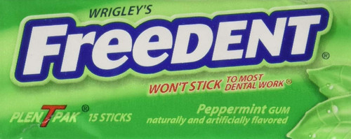 Freedent nonstick chewing - freedent,