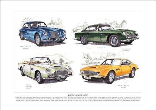 Classic aston martin fine - -,