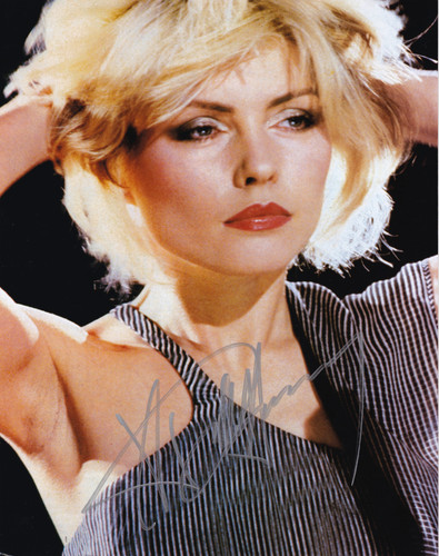 Debbie harry signed 10x8 - signed,