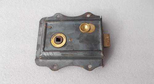 Rim lock locks latch - lock, antique