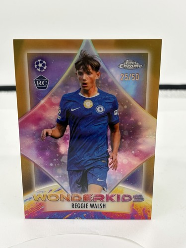 Topps chrome ucc - chrome, walsh