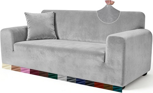 Yeahmart thick velvet sofa - velvet,