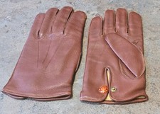 Vintage dents brown - vintage, leather