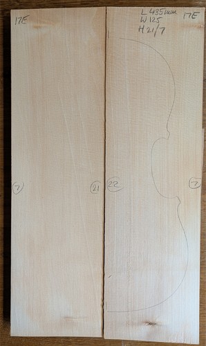 17e violin alpine spruce - ,