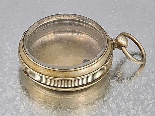 Antique empty round metal - antique,