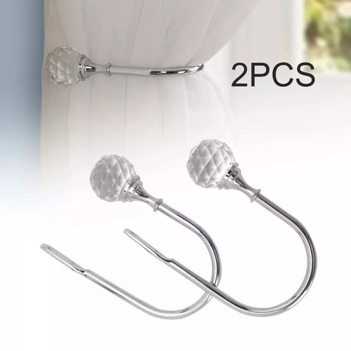 2pcs silver metal crystal - 2pcs,
