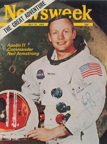 Neil armstrong signed - neil,