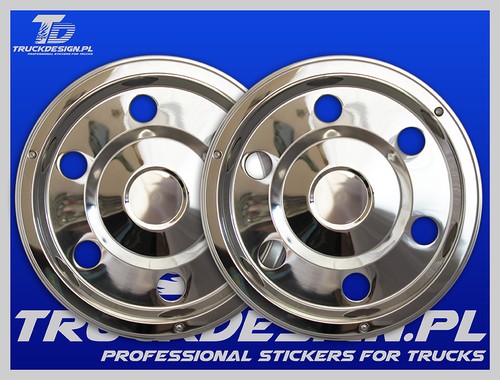 Truck wheel cover straight x - cover,