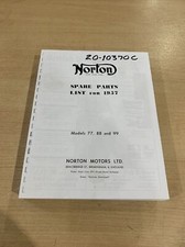 Norton spare parts list - spare,