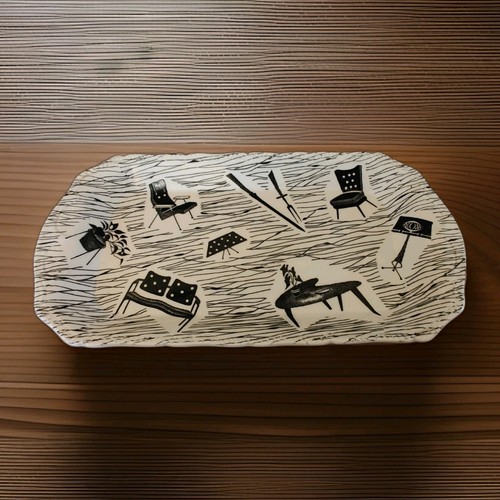 Metro shaped sandwich platter - metro,