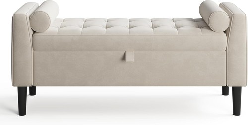 Storage ottoman bench - storage,