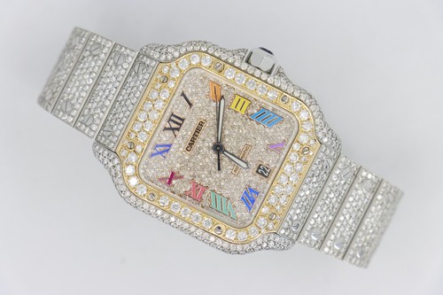 Cartier santos wssa0018 - cartier, custom
