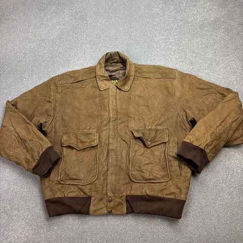 Leather flying jacket adult - flying,