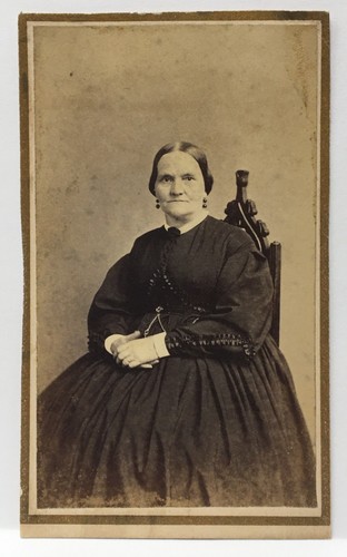 Cdv photograph civil war woman - civil,