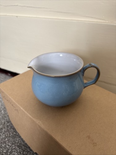 Denby colonial blue milk - colonial, jug