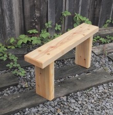 Handmade garden bench - handmade, heavy
