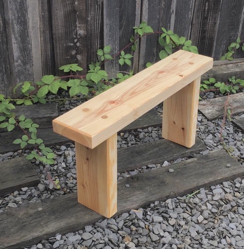 Handmade garden bench - handmade, heavy