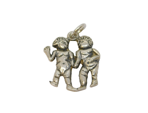835 silver gemini - gemini, twins