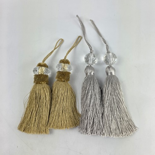 Pair crystal curtain - pair,