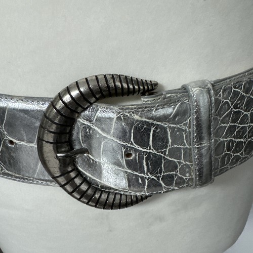 Nanni milano silver mock croc - milano,