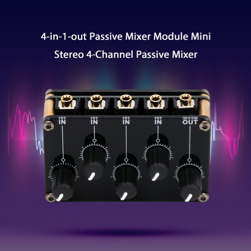 Out passive mixer - 4-in-1-out,