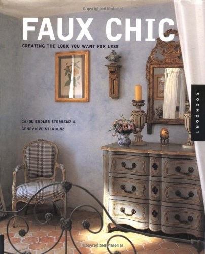 Faux chic creating the rich - faux,