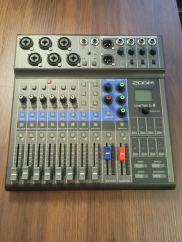Zoom livetrak excellent - livetrak, l8
