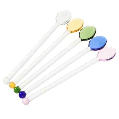 Pcs glass stirring spoons - pcs,