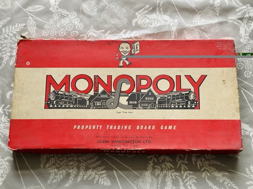 Vintage monopoly board game - vintage,