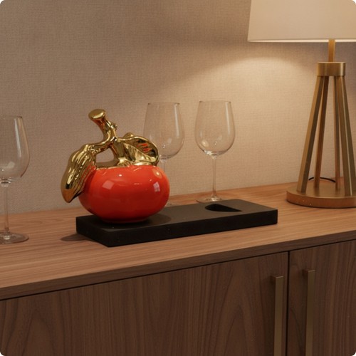 Wine themed decor gold - wine,