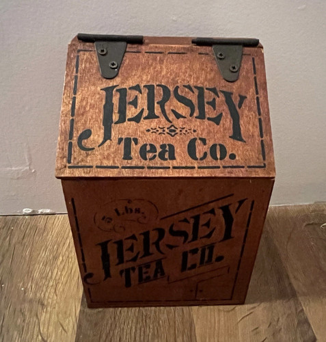 Vintage jersey tea wooden - tea,