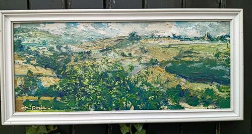 Swaledale framed oil on - framed,oil,