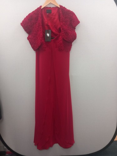 Frank usher red sleeveless - usher,