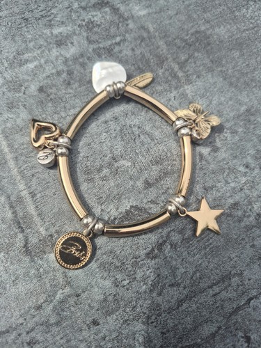 Biba gold tone charm - gold,