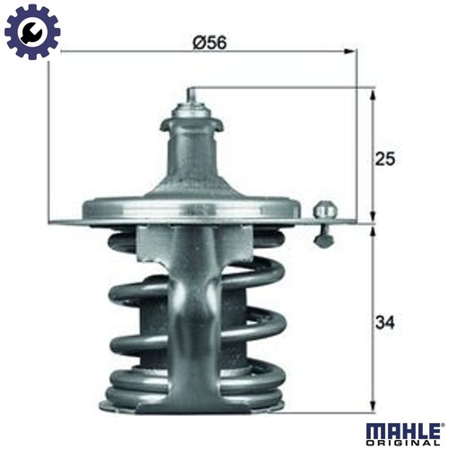 Thermostat coolant 78d - thermostat, 79