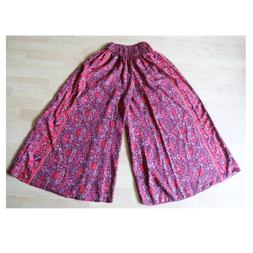 Nepalese red multi silk - nepalese,