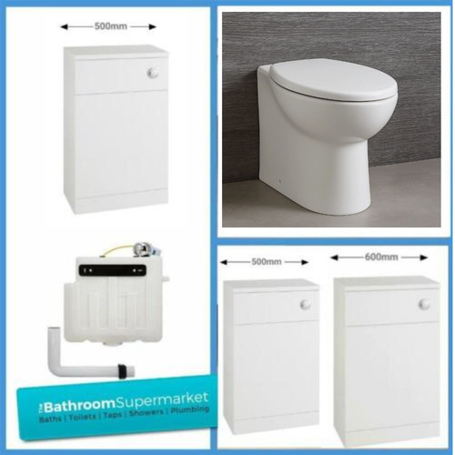 Back wall toilet - toilet, wc