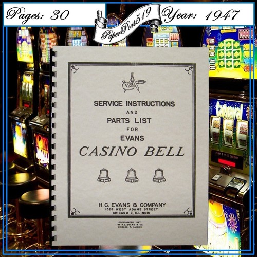 Evans casino bell - h.c.,
