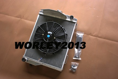 Core aluminum radiator fan - aluminum, +