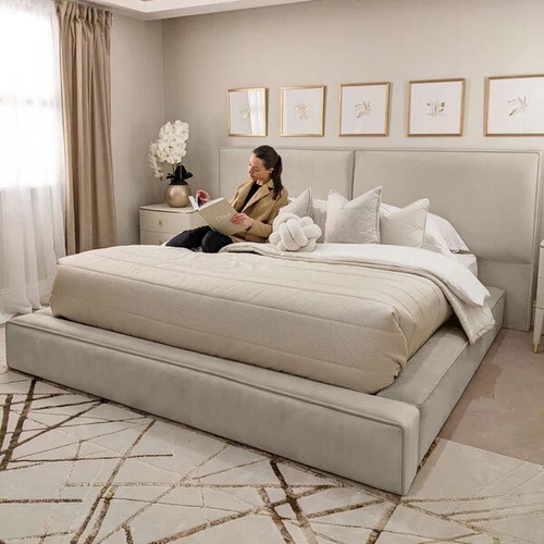 Luxury bed frame - luxury, plush